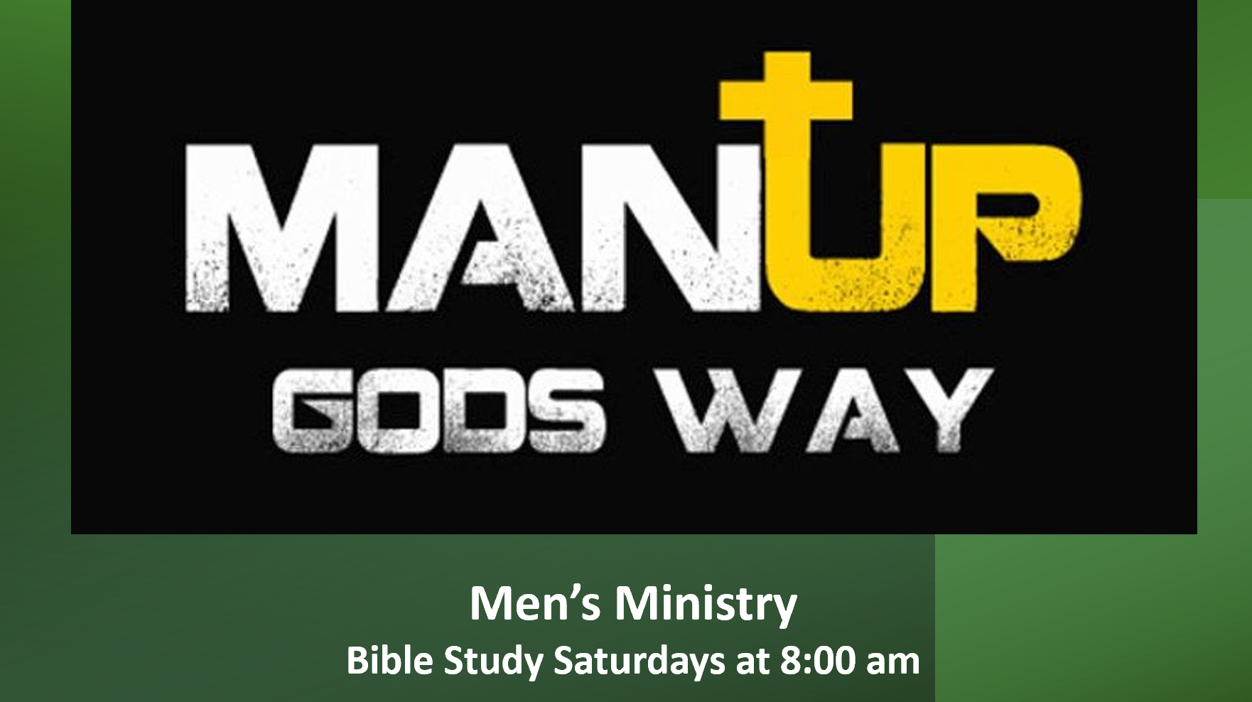 Man Up Gods Way Bible Study
